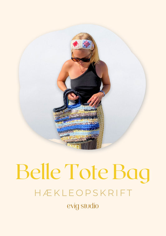 Belle-Tote Bag // Hækleopskrift