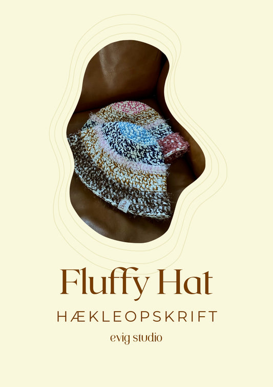 Fluffy Hat // Hækleopskrift